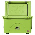 Orca Cooler, 40 qt Cooler, Lime, 10 days Ice Retention ORCL040